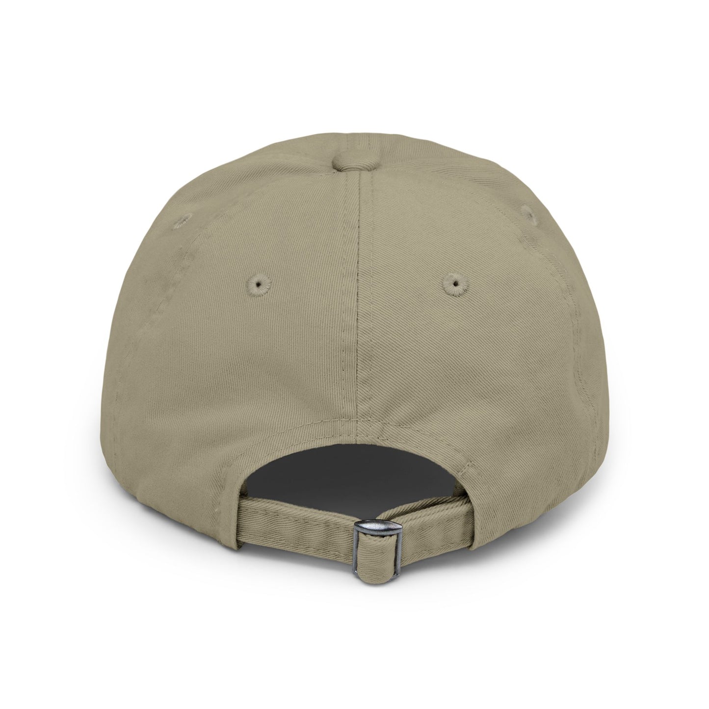 Stylish Distressed Cap with Roses Design